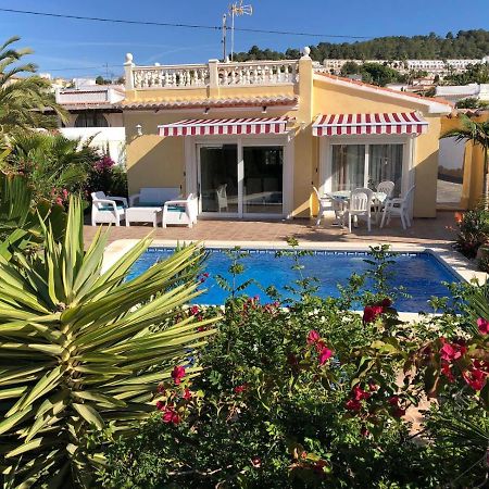 Villa Hayahay With Private Pool & Amazing View Calpe Esterno foto