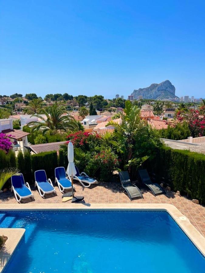 Villa Hayahay With Private Pool & Amazing View Calpe Esterno foto