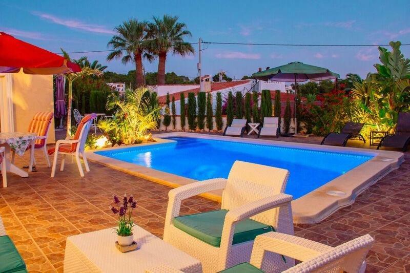 Villa Hayahay With Private Pool & Amazing View Calpe Esterno foto