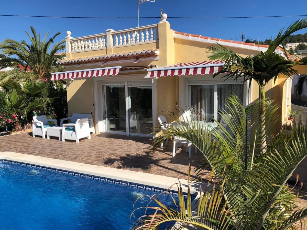 Villa Hayahay With Private Pool & Amazing View Calpe Esterno foto