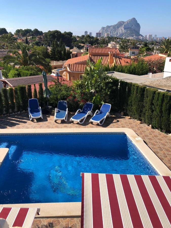 Villa Hayahay With Private Pool & Amazing View Calpe Esterno foto